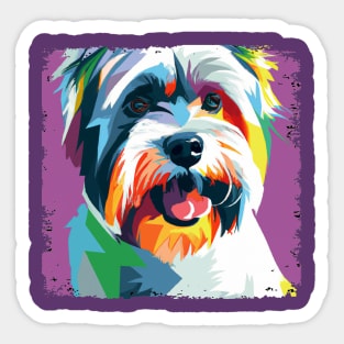 Biewer Terrier Pop Art - Dog Lover Gifts Sticker